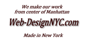 WEB DESIGN NYC TEXT