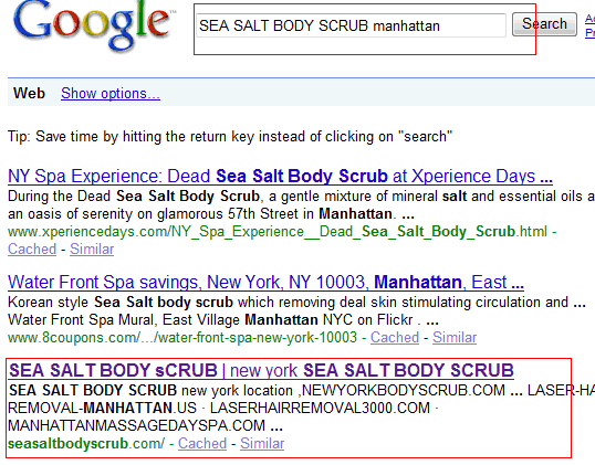 sea salt bodyscrub google