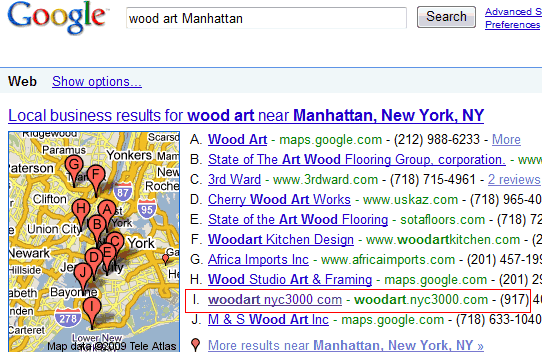 wood art manhattan ny on google