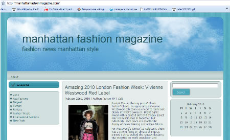 Manhattan Fashion Magazine New York Style