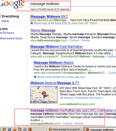 massage midtown ny google June 2010