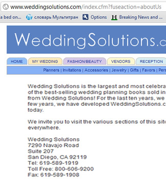 wedding solutions website wedding solution website