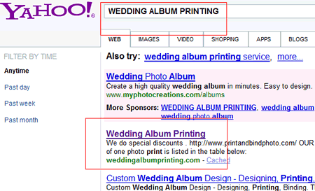 WEDDING ALBUM PRINTING Yahoo