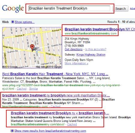 Brazilian Keratin Treatment Brooklyn Google 2010 Febr