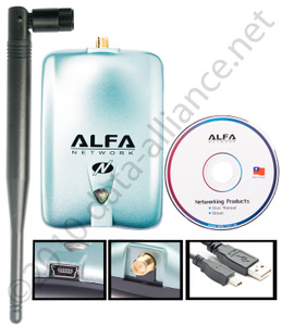 Longest range & Wireless-N technology Alfa AWUS036NH