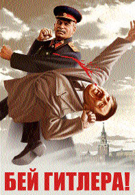 Stalin Hitler Russian propaganda 21
