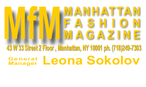 Logo Manhattan Fashion Magazine Leona Sokolov