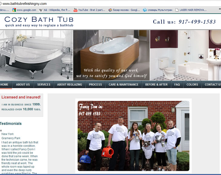 bathtub refinishing ny website