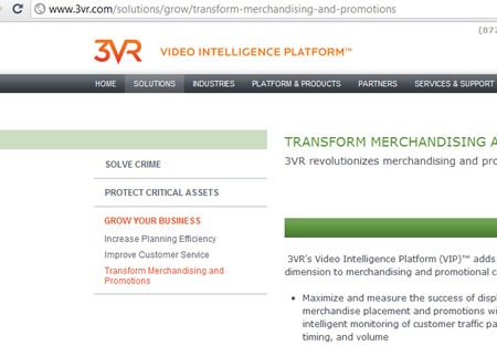 3vr.com website video intelligence platform