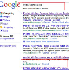 Pedini kitchens NYC google May 2011