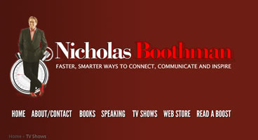 nicholasboothman.com website communication 90 seconds
