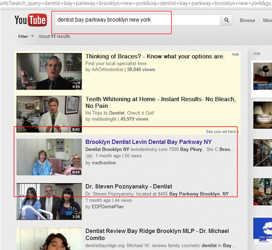 Dentist Brooklyn Levin Promotion Youtube Oct 17 2012