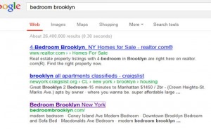 Bedroom Brooklyn Google Promotion