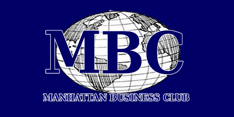 Manhattan Business Club Logo Blue
