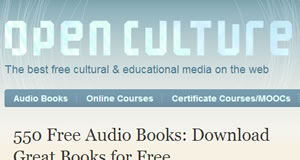 Open Culture Free MP3 Promotion